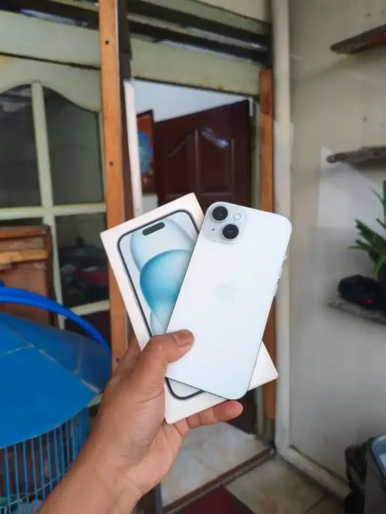 iPhone 15 iBox 128GB Fullset No Minus Garansi On panjang