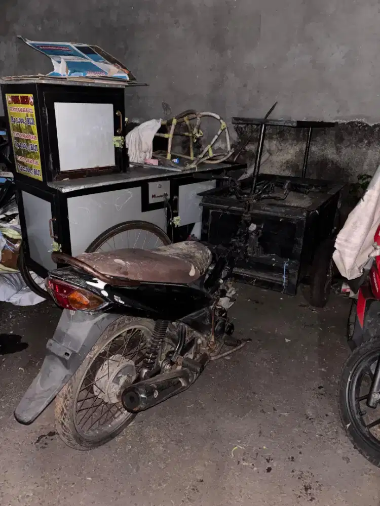 Motor gerobak sayur