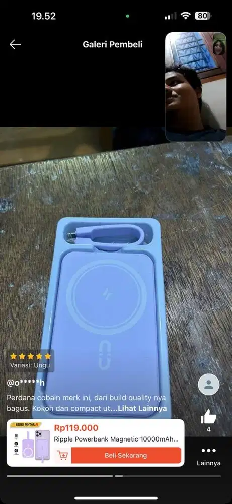 Jual power bank 10.000 mah