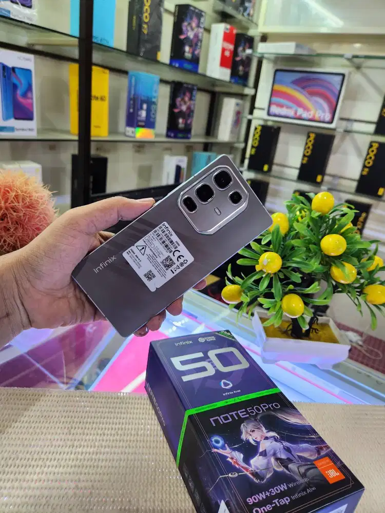 Infinix Note 50 Pro (8+8) 16/ 256Gb Fullset Mulus Ori 100% Bergaransi