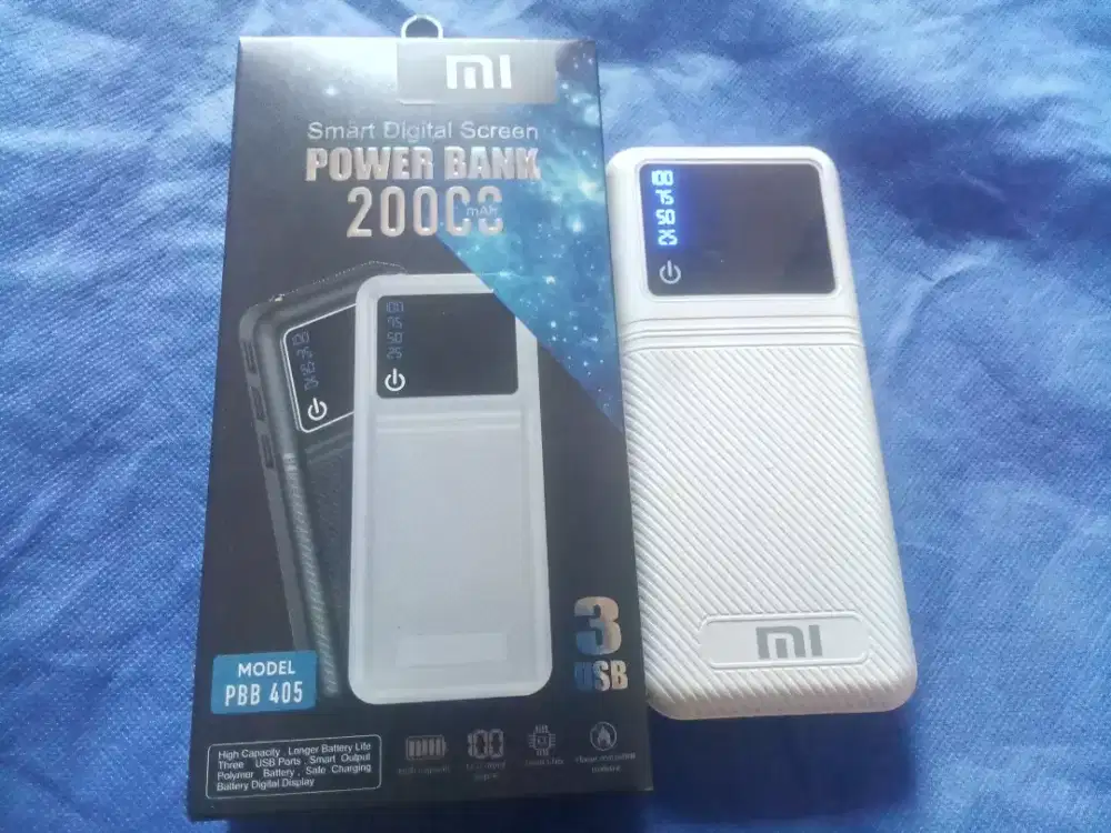 Dijual Powerbank Xiaomi 20000 mAh pemakaian belum seminggu