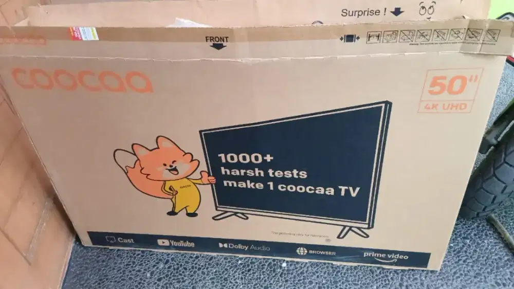 TV Coocaa 50inch Smart TV masih bagus