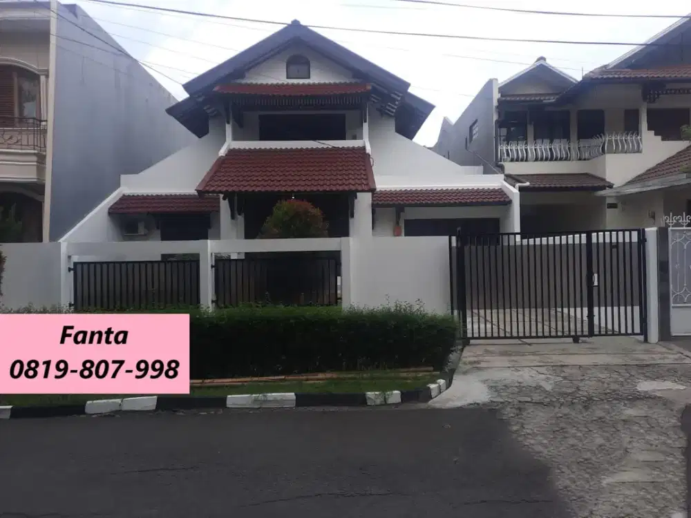 Rumah Disewakan 2 Lantai Kondisi Bagus di Camar Bintaro FN-15524
