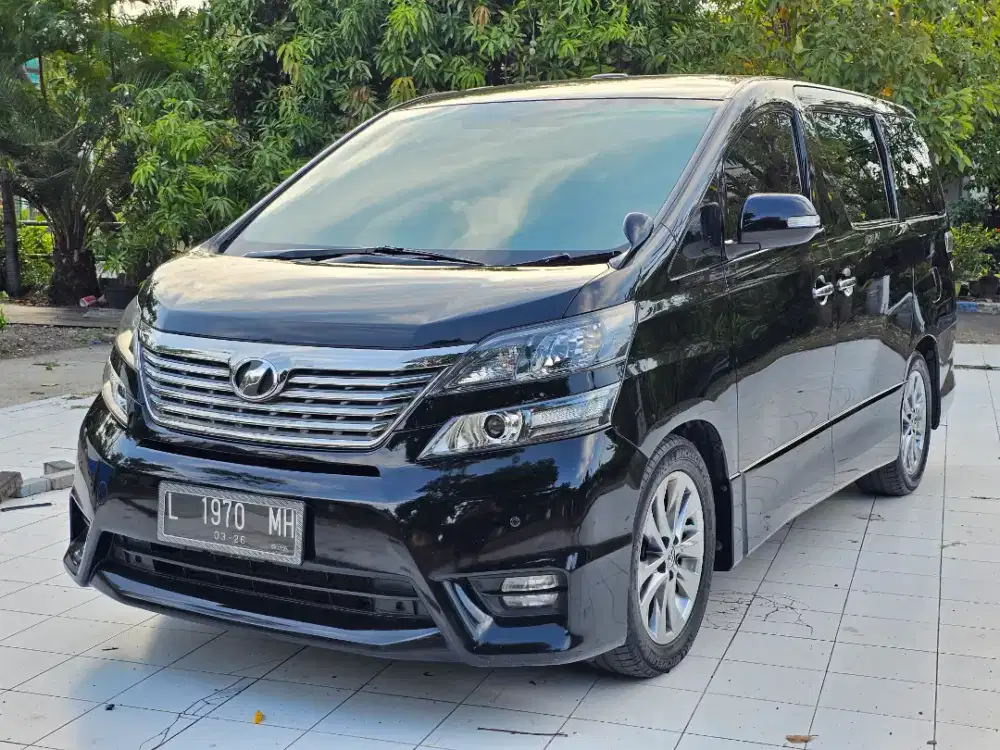 Vellfire 2.4 Z Audioles 2011 Simpanan KM 70rb