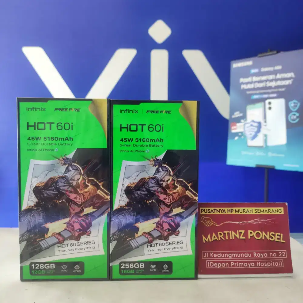 INFINIX HOT 60i 6/128 , 8/256 GB NEW