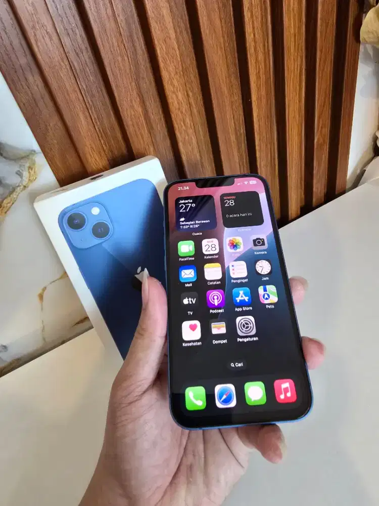 Iphone 13 128gb biru ibox