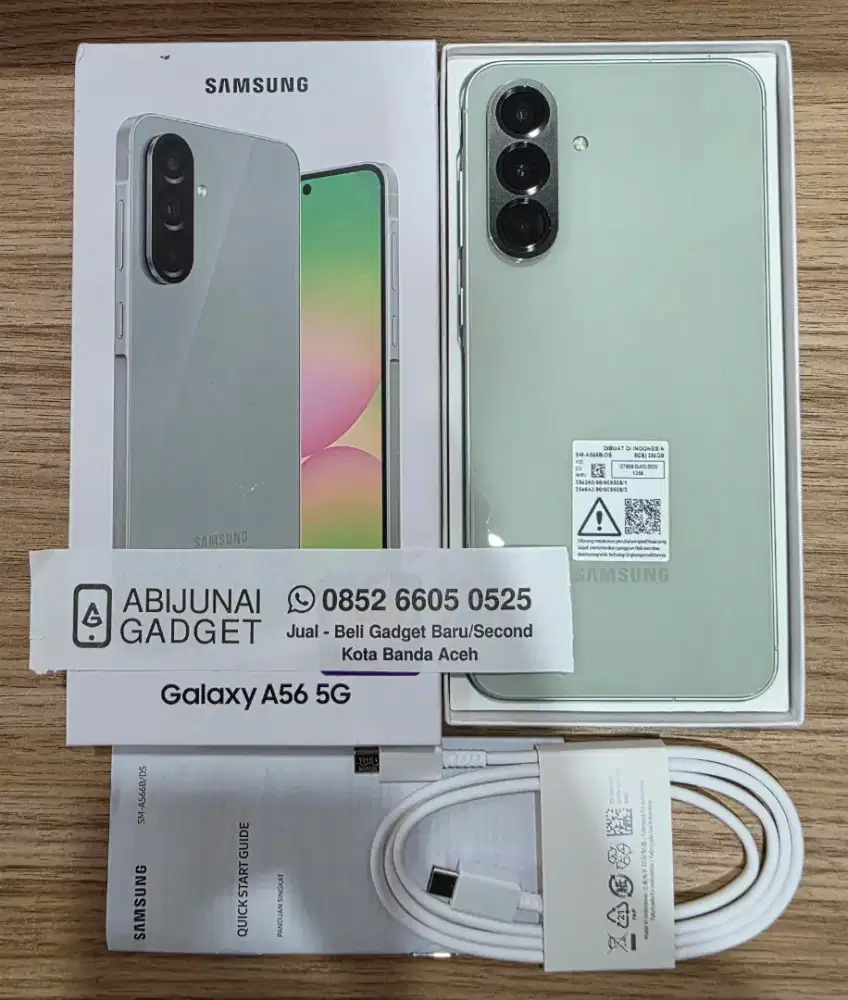 SAMSUNG A56 5G 8/256GB Second Like New - Garansi Panjang