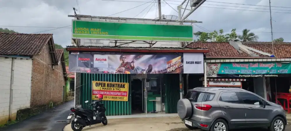 Take over Minimarket (over sewa Ruko)