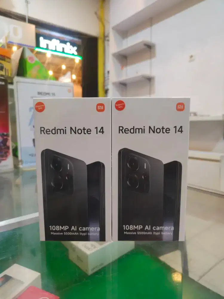 Redmi note 14 8/128 promo+bonus cash & kredit Garansi Resmi
