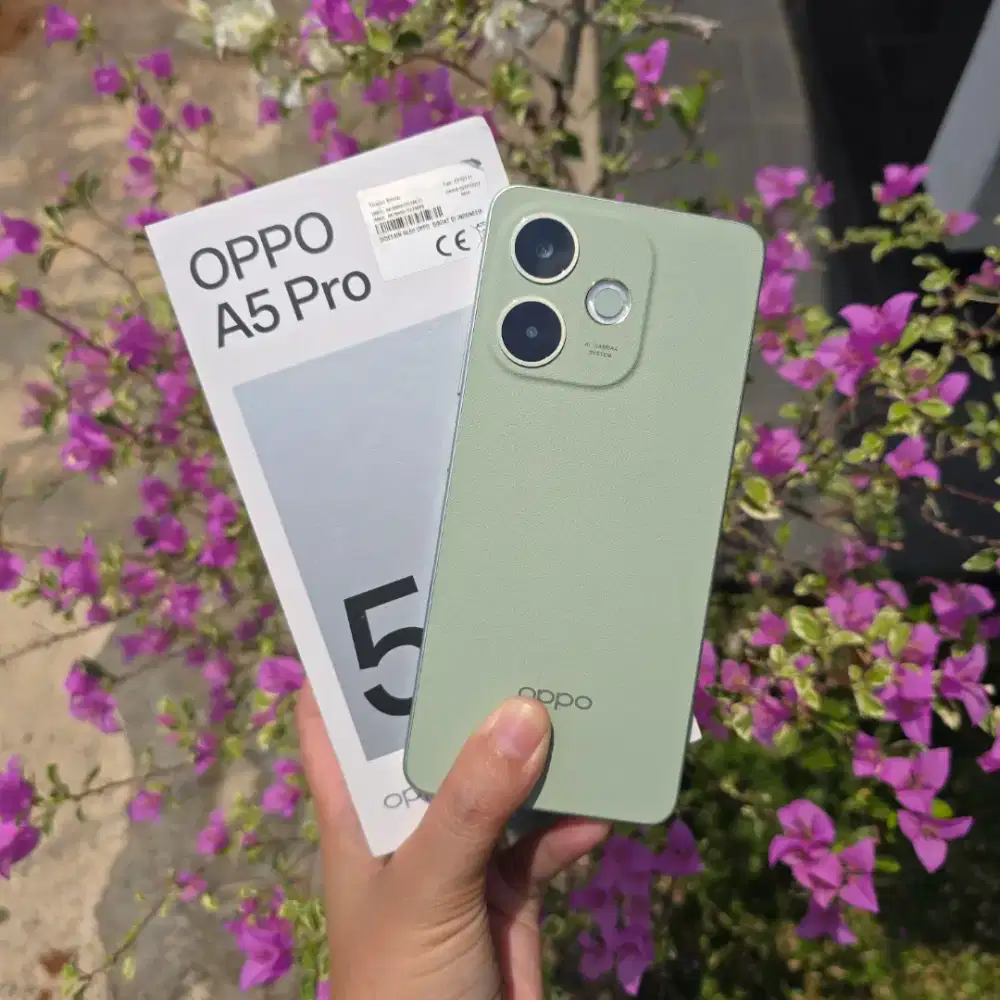 Oppo A5 Pro 8/128gb 3 minggu pemakaian