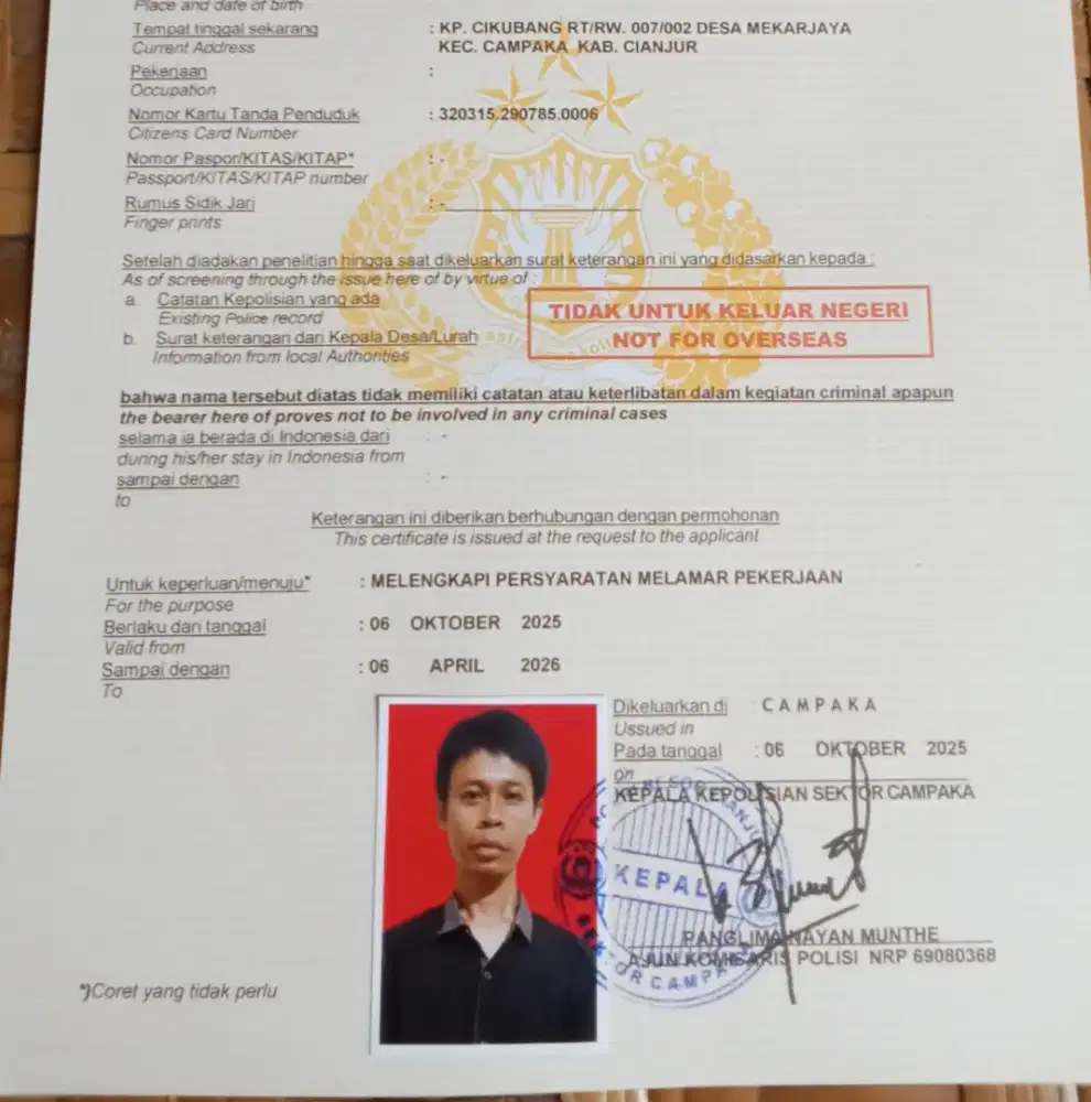 cari kerja / korban PHK