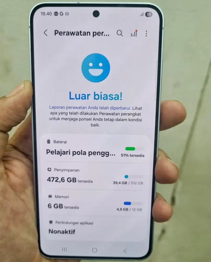 Samsung s25 reguler ram 12 / 512 resmi full oem