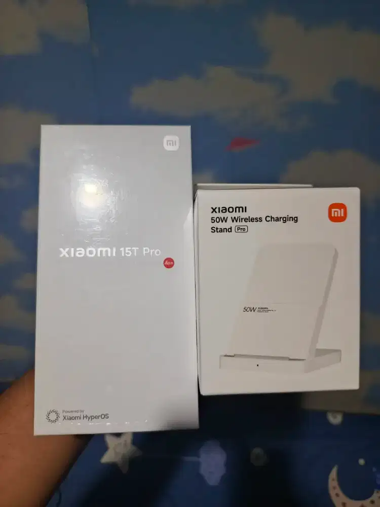 Xiaomi 15t pro baru bonus wireless charging