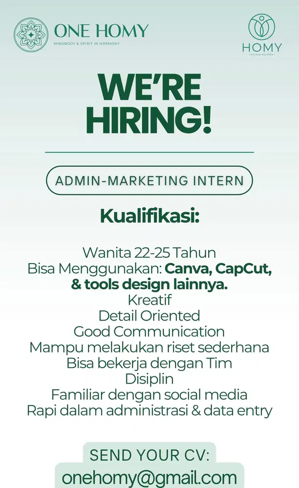 Admin - Marketing Intern