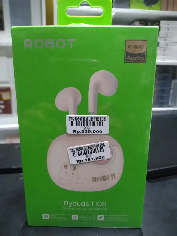 Headset BT ROBOT Flybuds T10S ATLANTIS DAHSYAT