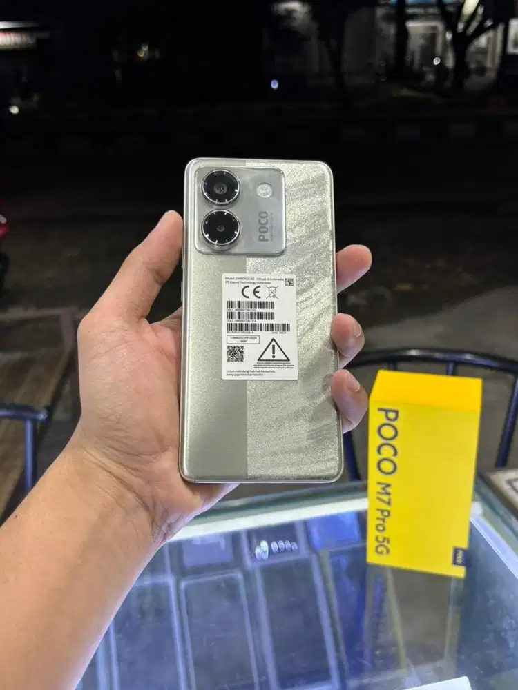 POCO M7 PRO 5G Ram 8/256, Kondisi Like new, Mulus, Bergaransi.