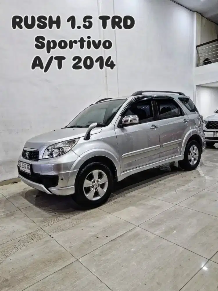 RUSH 1.5 TRD Automatic 2014 / 2015 toyota silver veloz terios