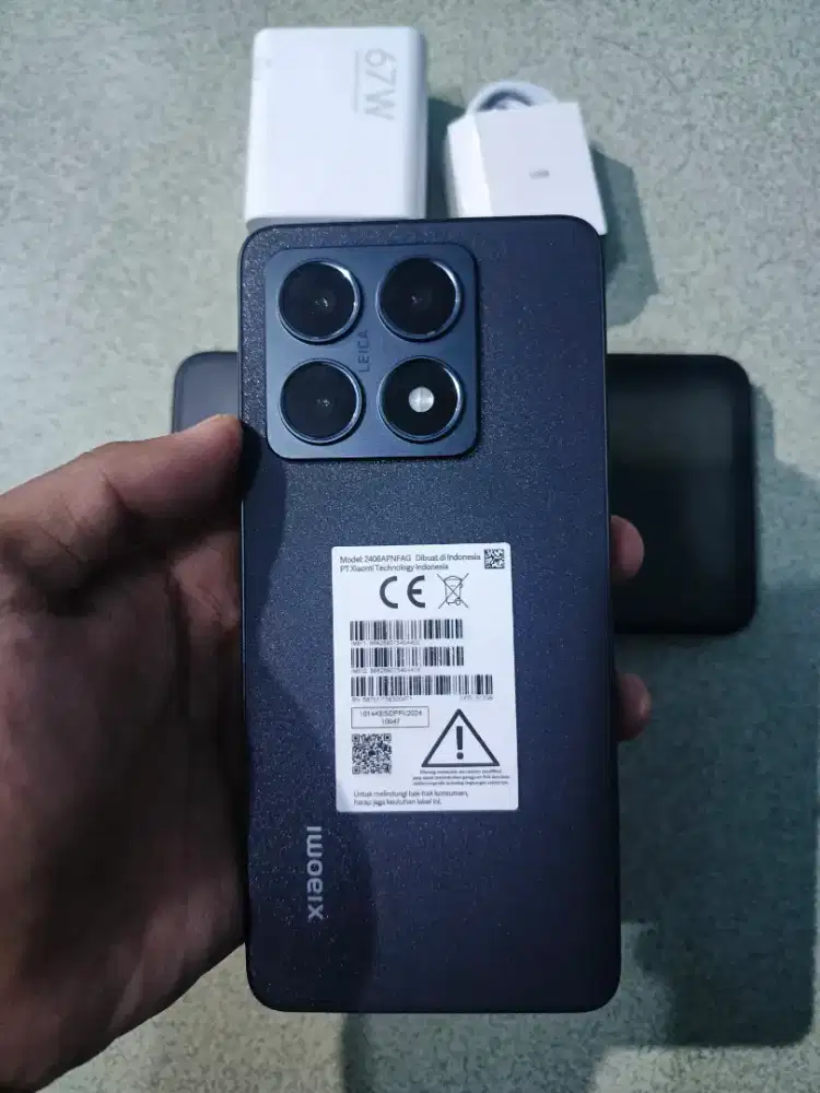 Xiaomi 14T 12/512gb(Hp+Cas ori+casing)