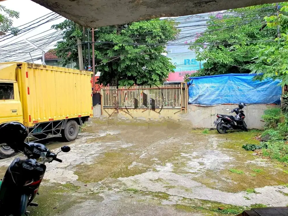 Tanah 389m² Dekat Stasiun KAI Bogor - Cocok Dibangun Cafe - Resto - Minimarket - Kantor - Kost an