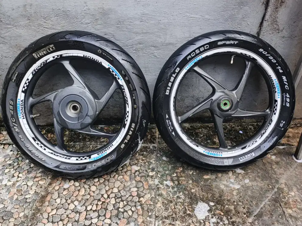 Velg motor Original Enkei Beat Fi 2016