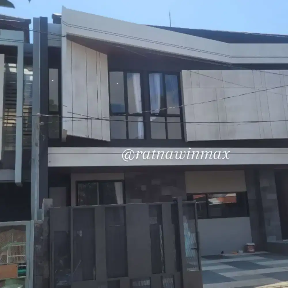 DIJUAL RUMAH MINIMALIS MANYAR INDAH SIAP HUNI