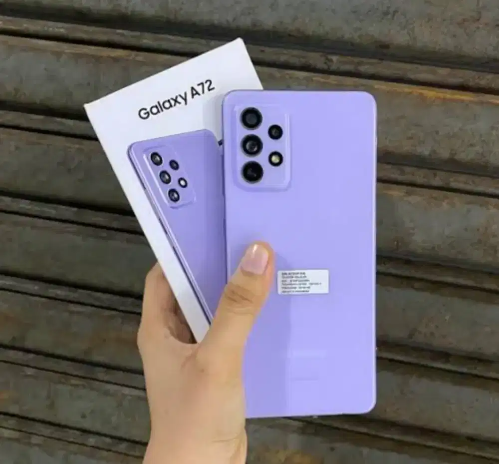 Murah hp Samsung A72 8/256 lkp ,BS TT