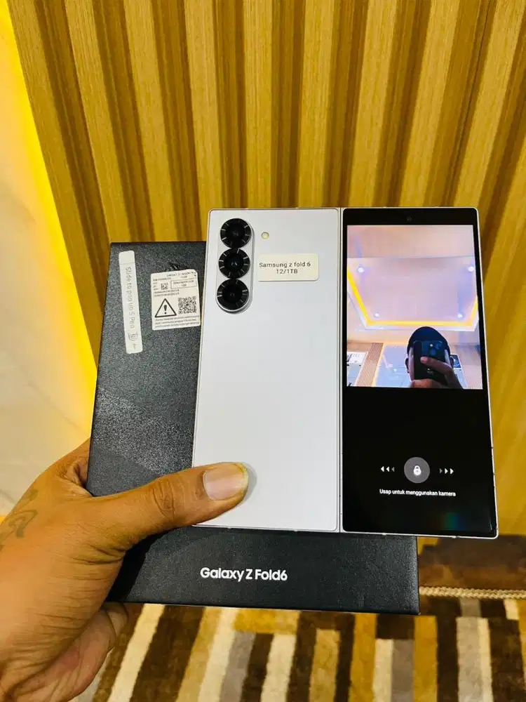 Samsung Z Fold 6 5G 12/1TB sein garansi on 14 Agustus 2026