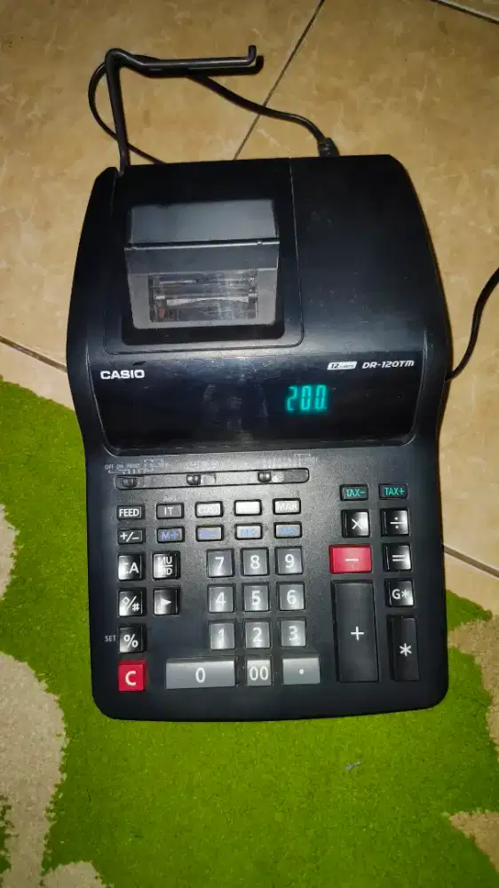 Jual Kalkulator casio DR-120TM