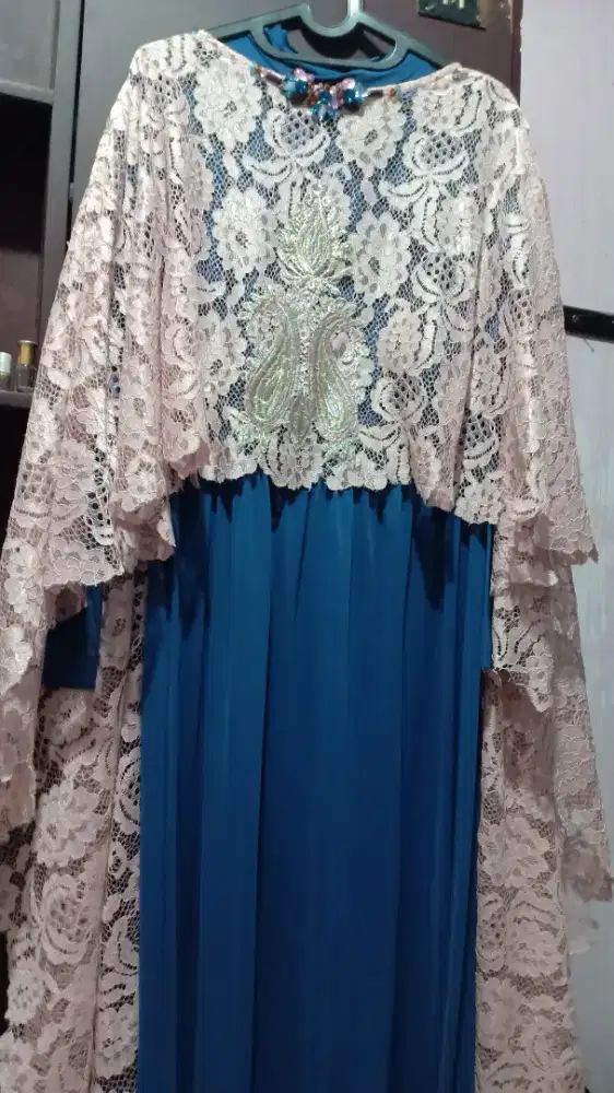 Baju brokat modern + dalaman merk zoya
