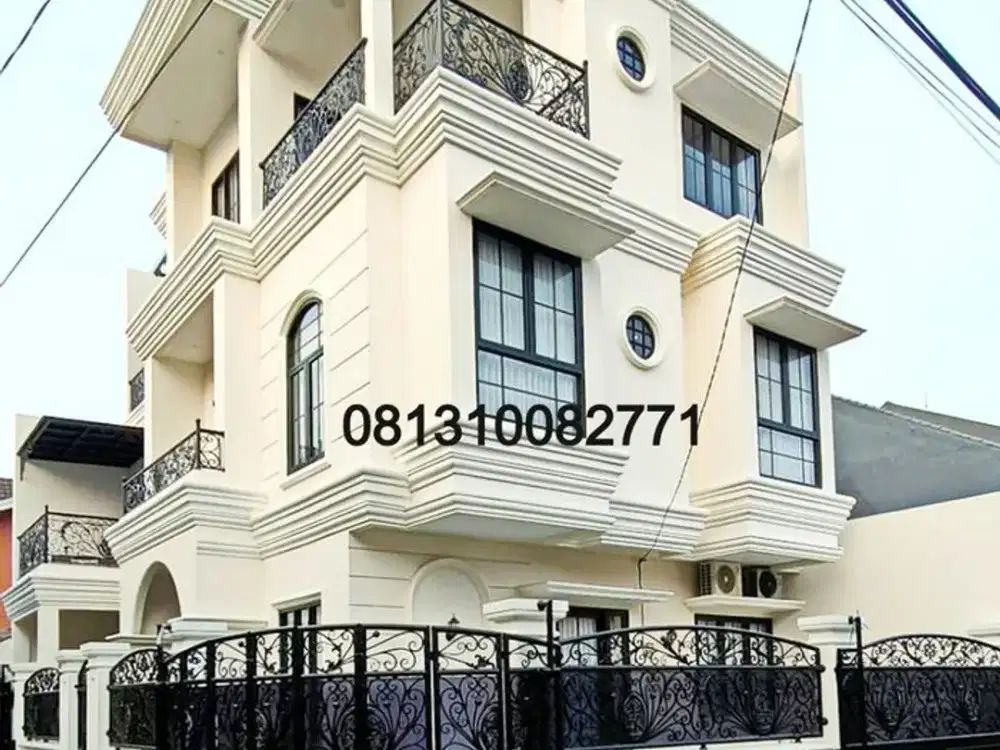 Rumah Mewah Modern Classic Siap Huni Di Rawamangun Jakarta Timur