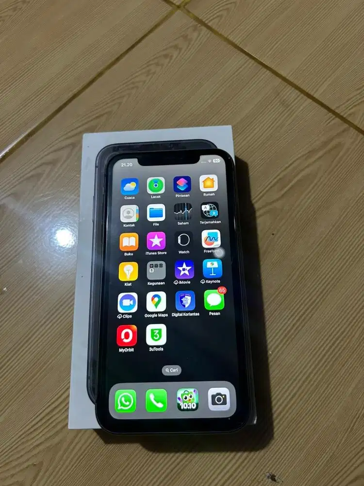 Hp Iphone 11 Black 64 GB