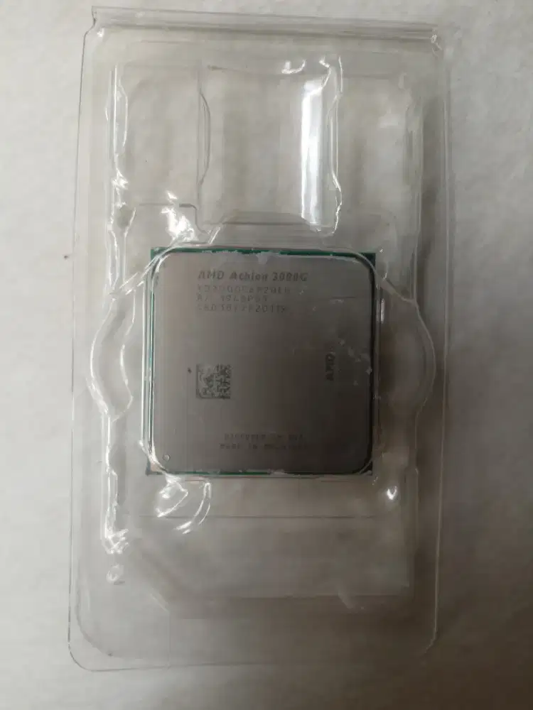 Cpu processor amd athlon 3000g tray