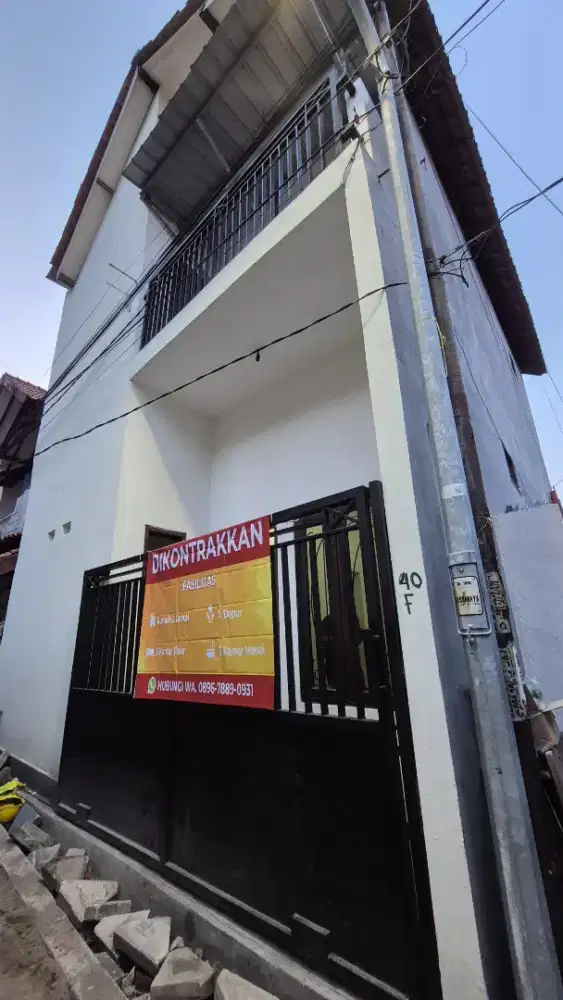 DISEWAKAN RUMAH BERSIH ,BARU RENOV DAERAH DINOYO SURABAYA