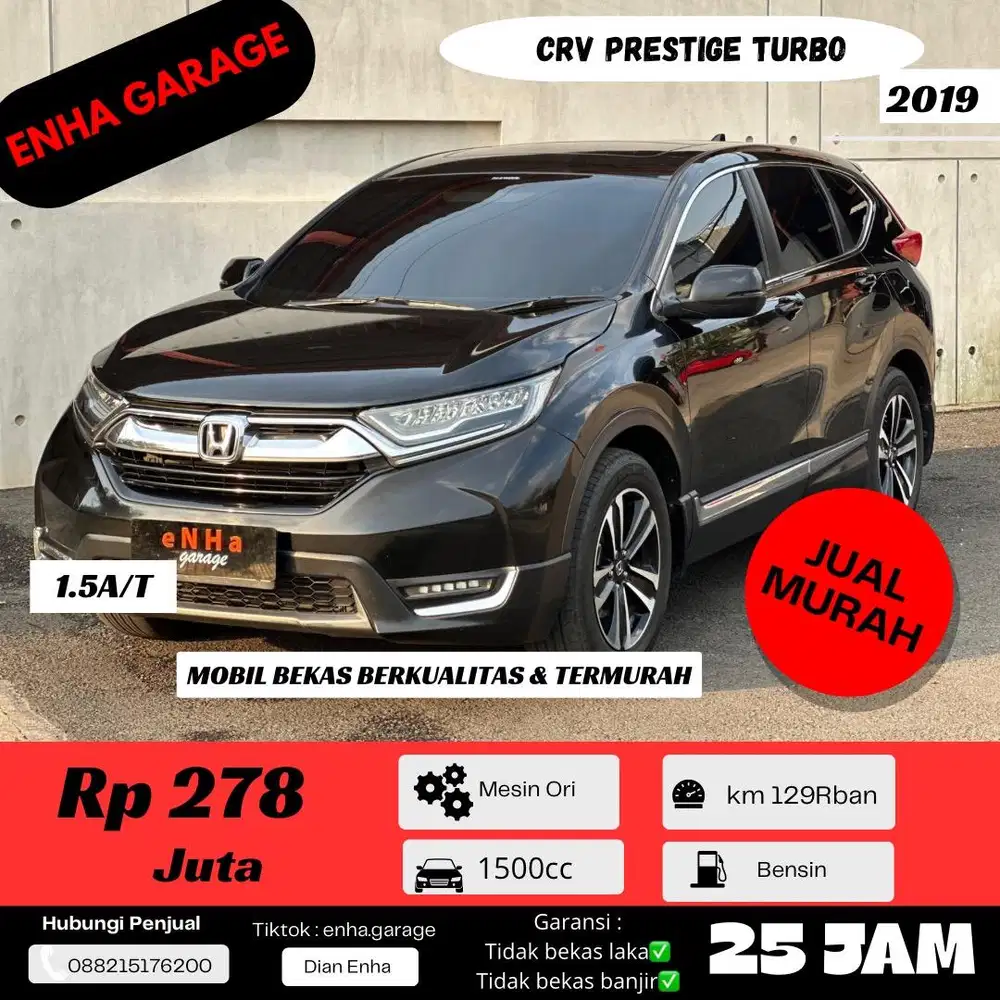 CRV Turbo Prestige 1.5 Termurah