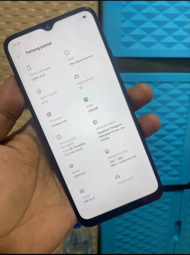 oppo a15 asli ram 3 no minus
