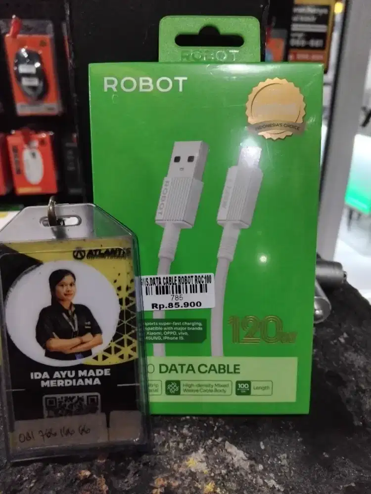 DATA CABLE ROBOT RQC100 ATLANTIS DAHSYAT