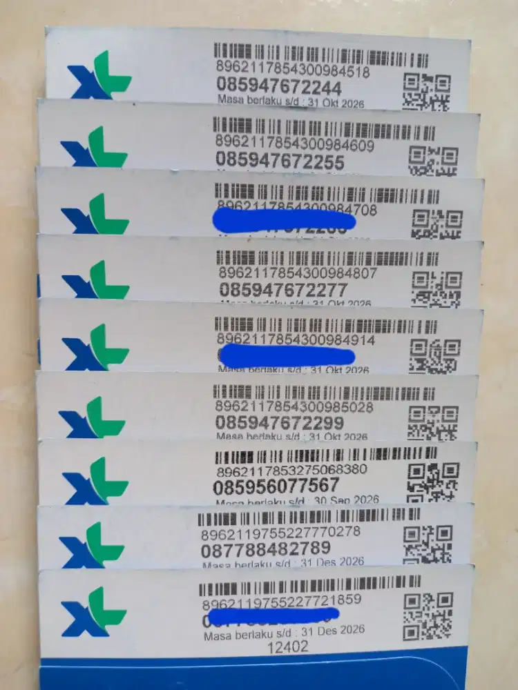 XL nomor cantik