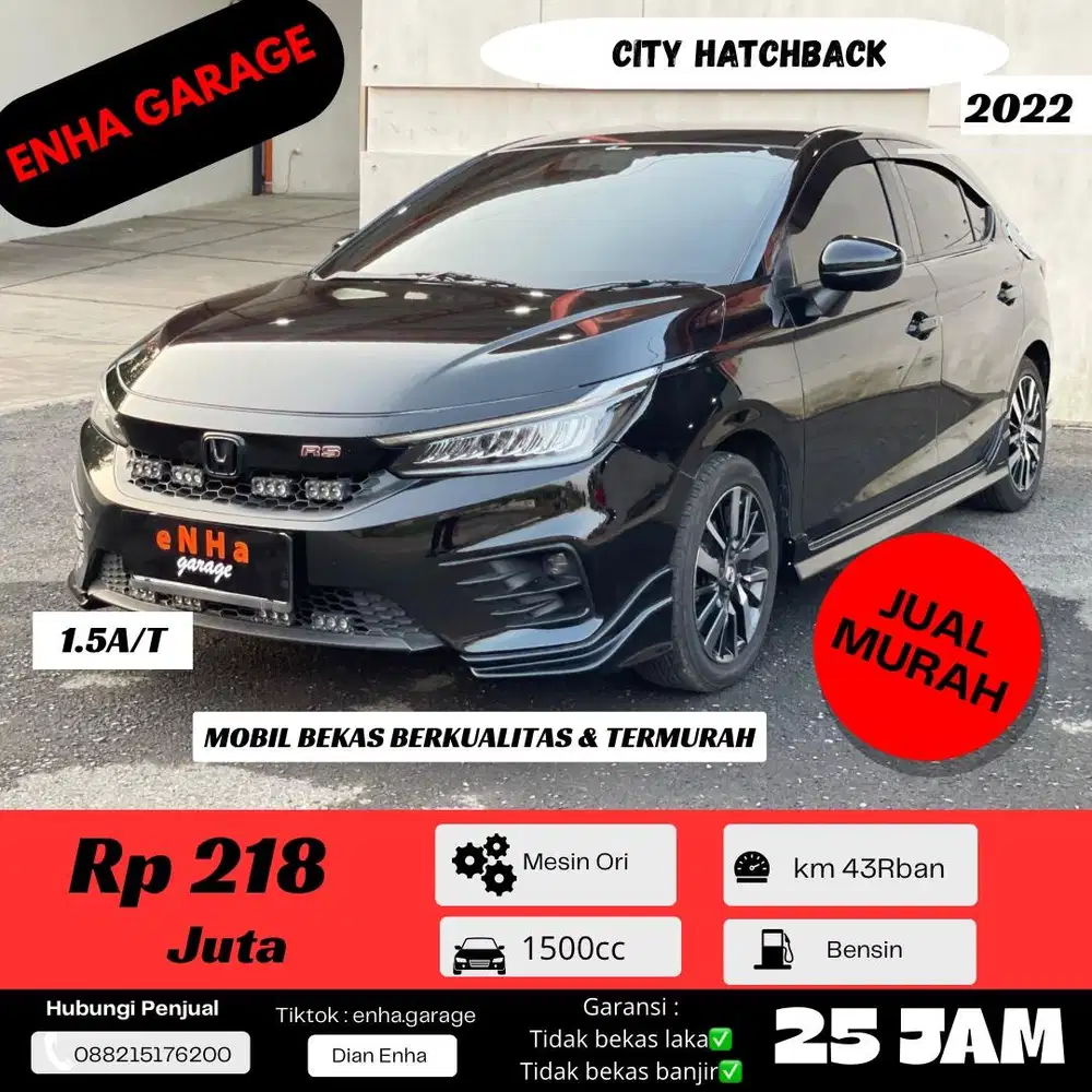 City Hatchback RS Matic 2022 Like New