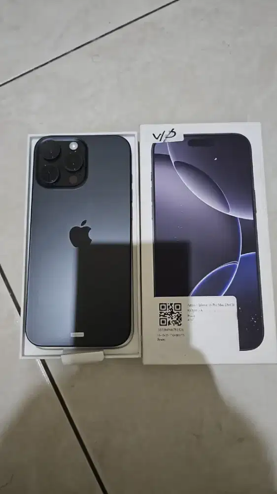 iPhone 16 pro max 256 Resmi Garansi On