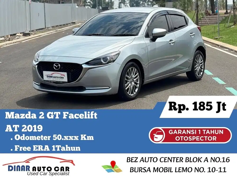 (20Jt) MAZDA 2 GT SKYAKTIV 2019 Matic KM 54Rb Warenty 1Th *Dinar auto*