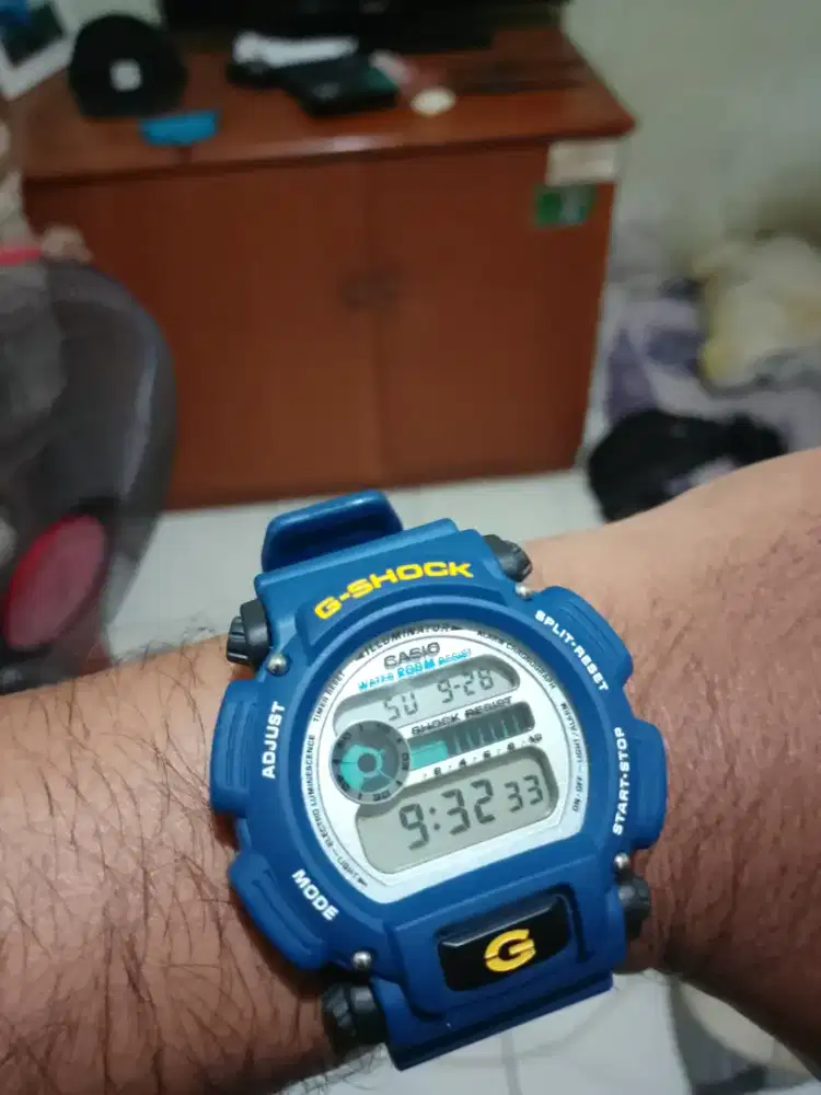 Casio DW 9052 Biru MULUS