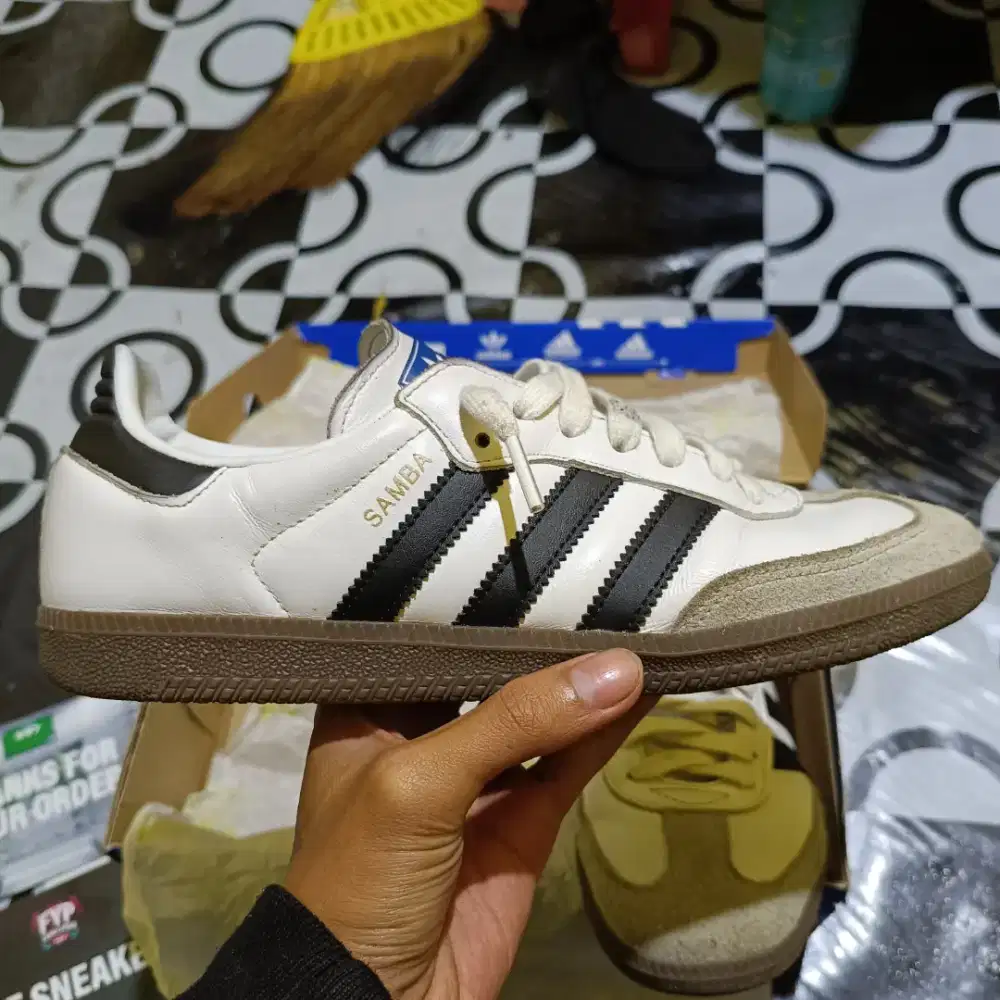 Adidas Samba og white
