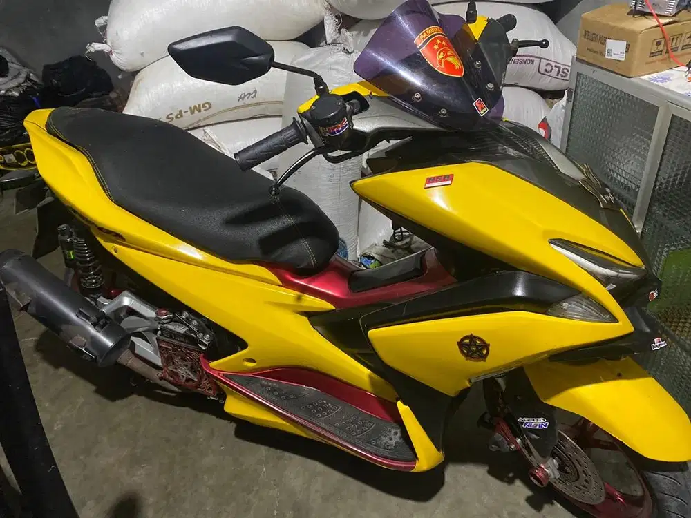 Yamaha earox 155 old warna kuning