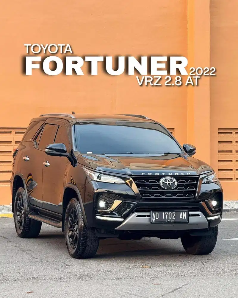 FORTUNER 2.8 VRZ DIESEL AT 2022 ASLI AD || NON GR