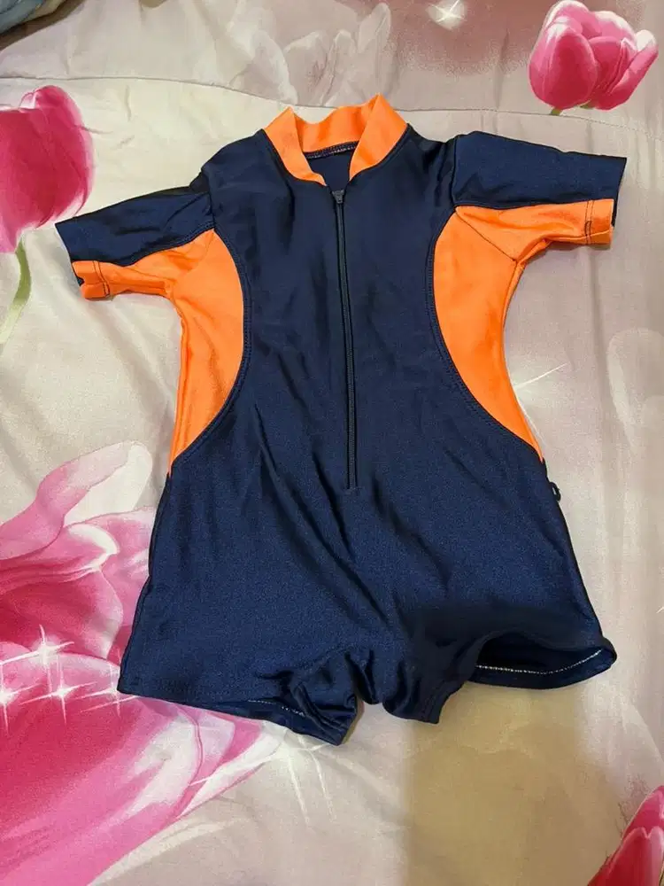 baju renang anak laki laki atau perempuan umur 0-2 tahun