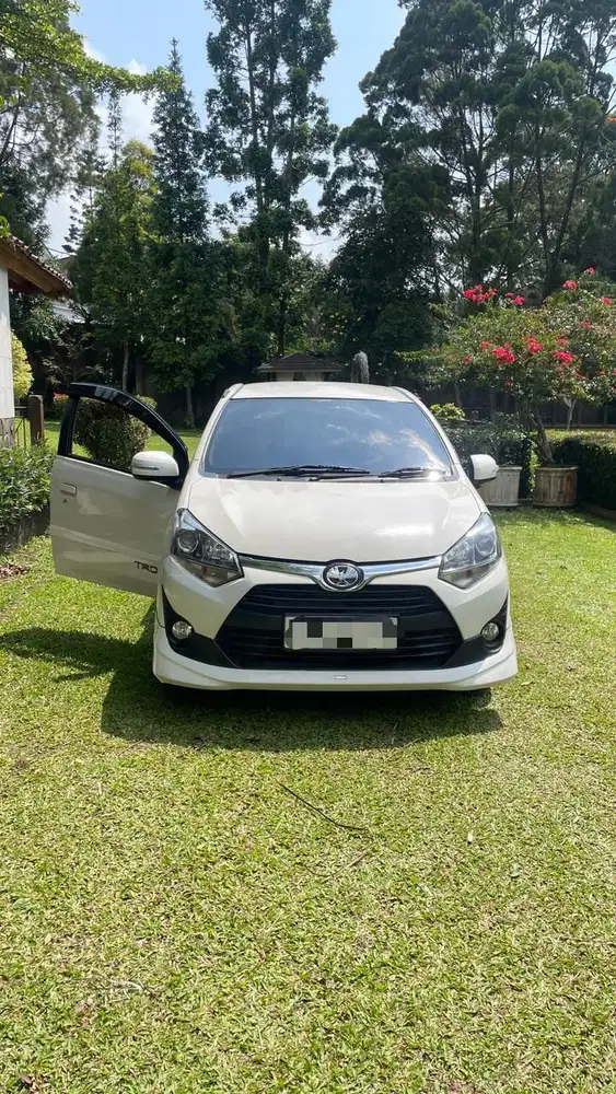 Toyota agya 1.2 TRD sportivo tahun 2018 terawat