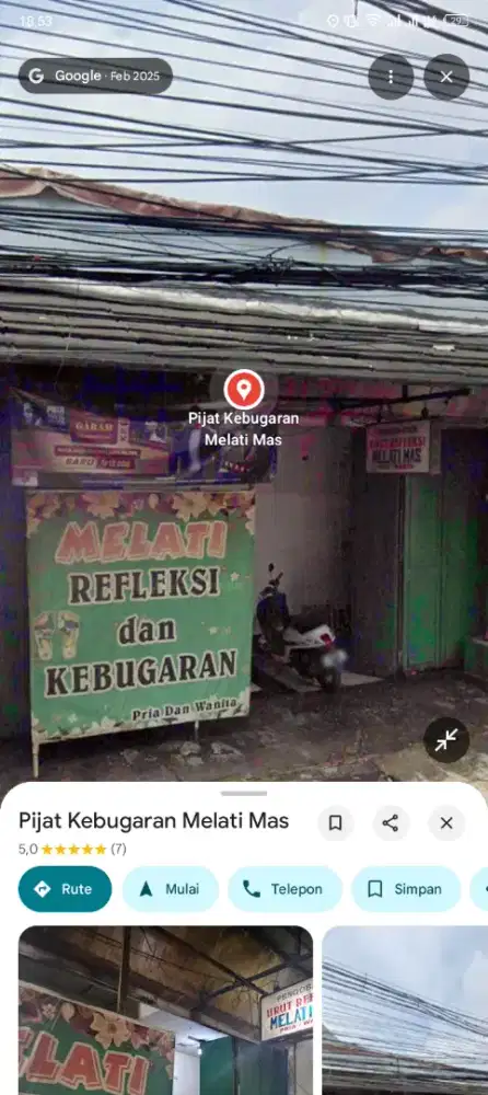 Loker refleksi panti pijat
