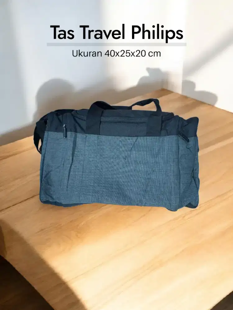 Tas Travel Philips Ukuran 40x25x20 cm