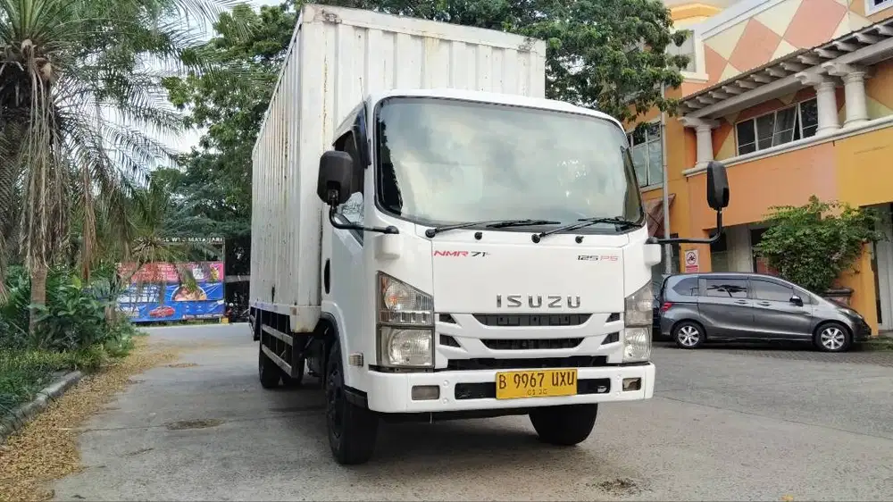 Isuzu Elf NMR 71 Long 2019 pemakaian 2020 Box Besi Container