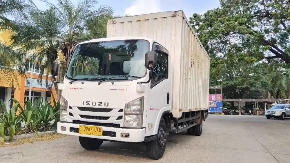 Isuzu Elf NMR 71 Long 2019 pmk 2020 Box Container Besi